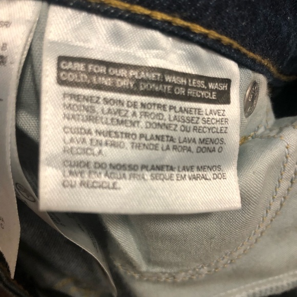 NWOT True Religion Women's  Demi Curve Mid Rise Straight Blue Jeans. Size 25 - Picture 10 of 12